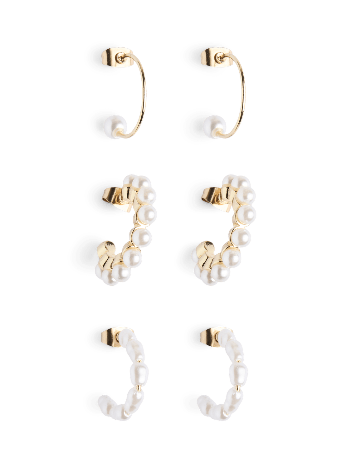 PCLETISA Earrings - Gold Colour - VERO MODA & VILA Bergvik